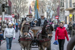 Passada de Sant Antoni Abat 2017 a Sabadell 